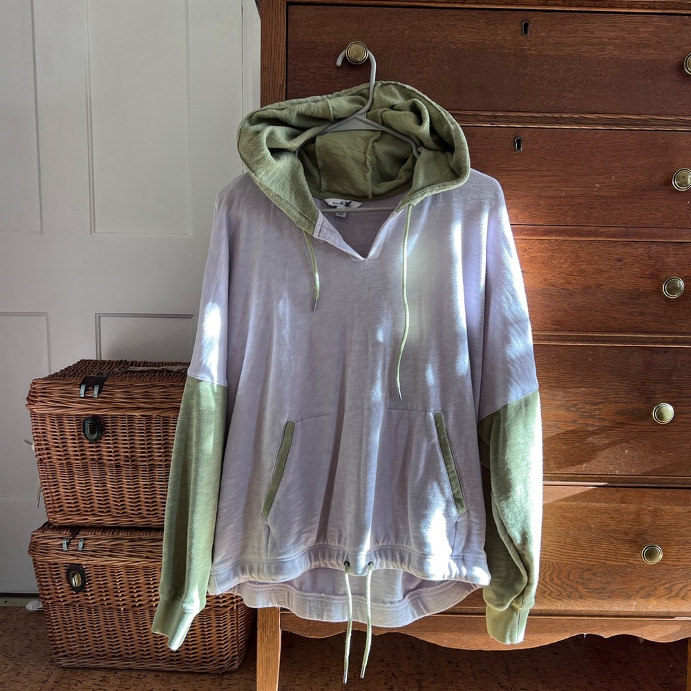 L.L. Bean Signature heritage color block hoodie NWOT